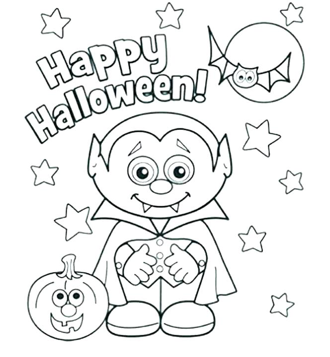 664x720 October Coloring Page