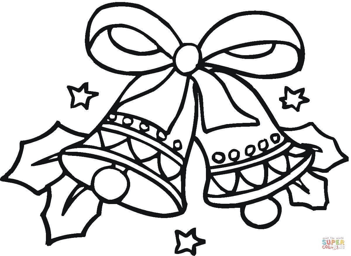 1200x877 Cool Christmas Bells Coloring Page And Pages Itgod Me In Ornaments