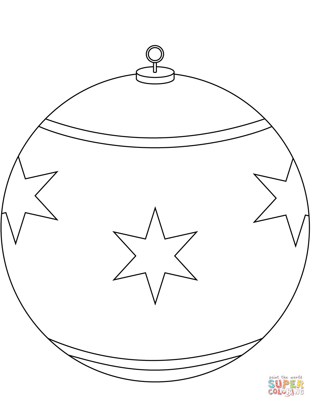 1005x1300 Round Christmas Ornament Coloring Page Free Printable Pages