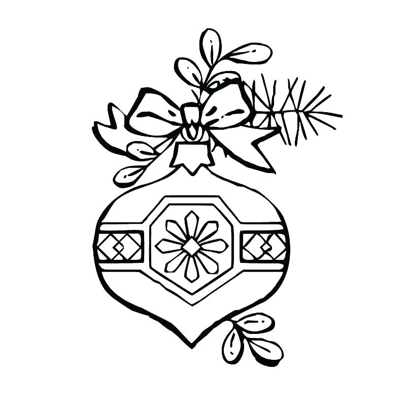800x800 Ornament Coloring Pages To Print