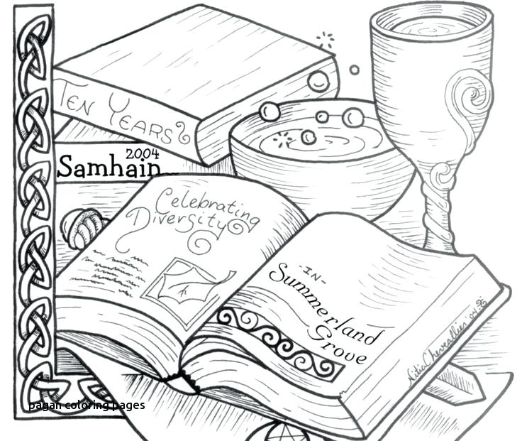 736x621 Pagan Coloring Pages Printable Pagan Coloring Pages