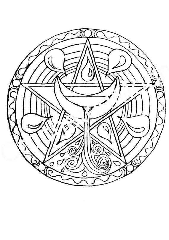 Adult Coloring Pages Pagan Goddess Coloring Pages