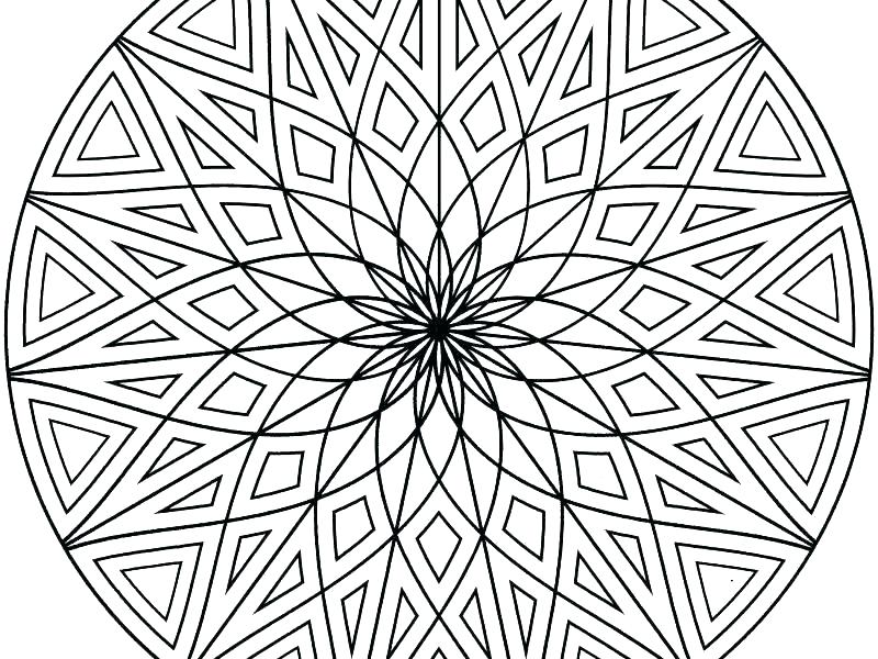 800x600 Cool Pattern Coloring Pages Geometric Designs Coloring Pages