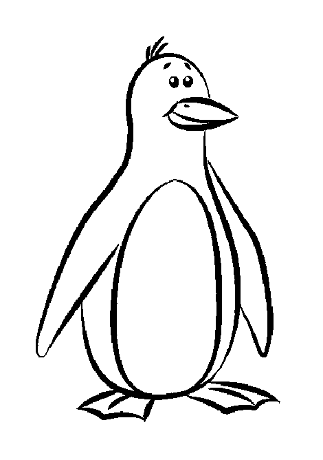 470x668 Penguin Coloring Pages