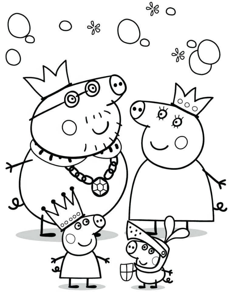 754x960 Peppa Pig Coloring Pages Printable Pig Coloring Pages Peppa Pig