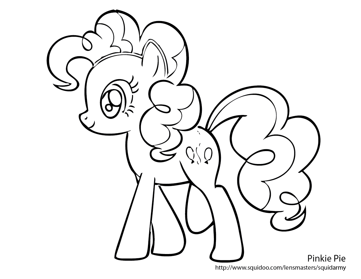 1200x927 My Little Pony Pinkie Pie Coloring Pages