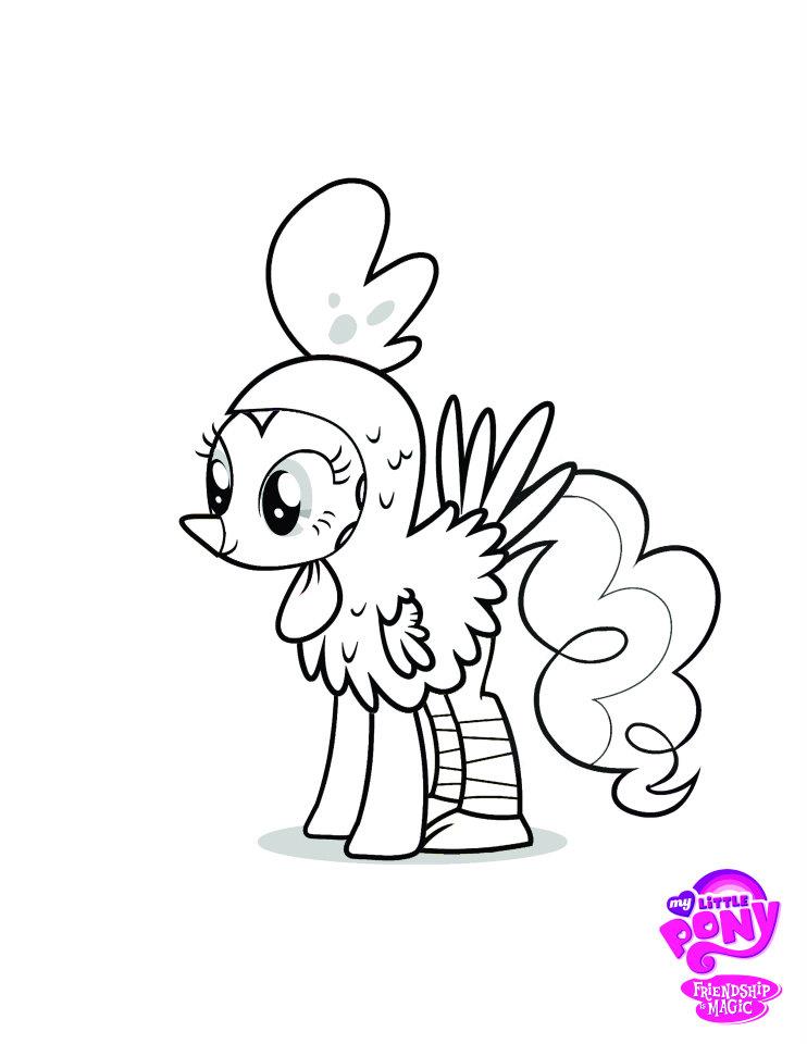 742x960 My Little Pony Printable Coloring Pages
