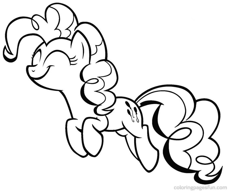 960x800 Pinkie Pie Coloring Page