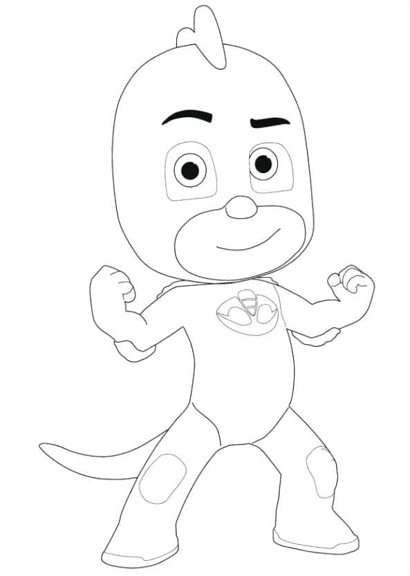593x832 Pj Masks Printable Coloring Pages Mega Muscles Free Printable Pj