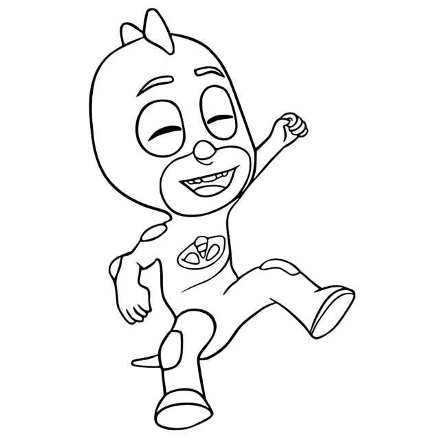 640x640 Top Pj Masks Coloring Pages Pj Mask, Pj And Masking