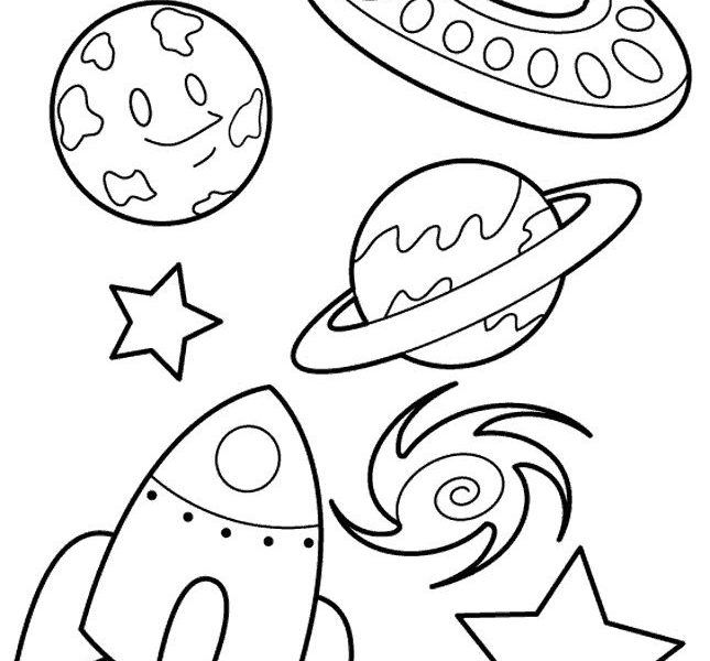 645x600 Planet Coloring Sheets Free Printable Planet Coloring Pages