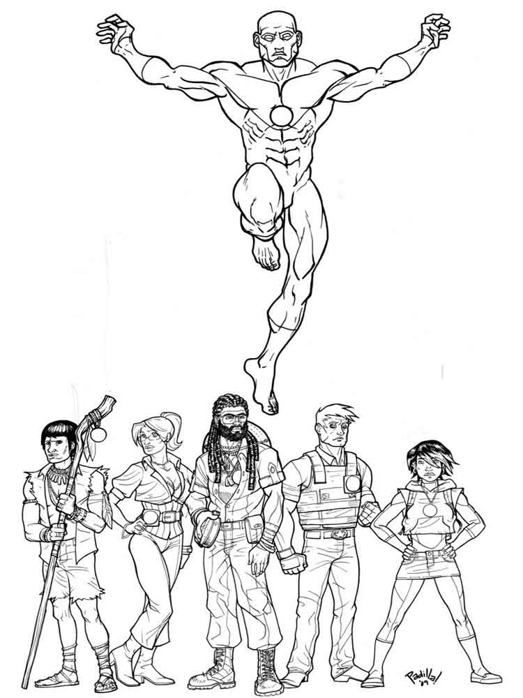 750x1000 Captain Planet Coloring Pages Free Printable Captain Planet