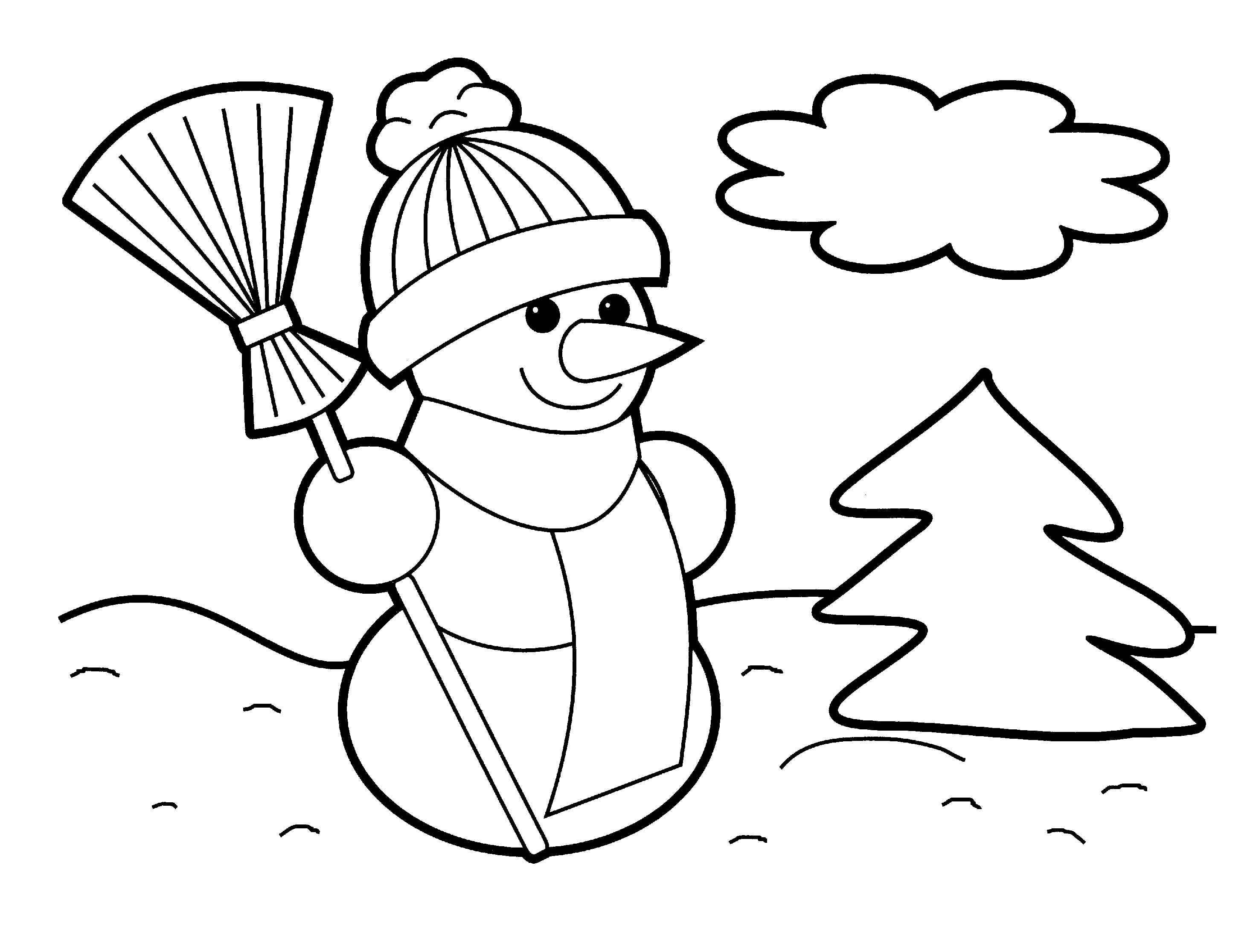 2930x2232 Printable Printable Christmas Coloring Pages Crafts