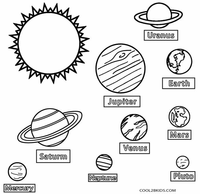 700x681 Coloring Pages Planets Printable Planet Coloring Pages For Kids