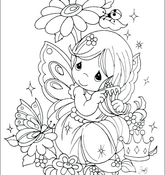 567x600 Precious Moments Coloring Books