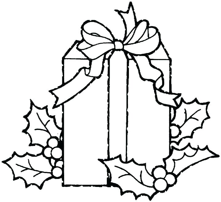 720x656 Free Coloring Pages Christmas Gifts Printable Coloring Present