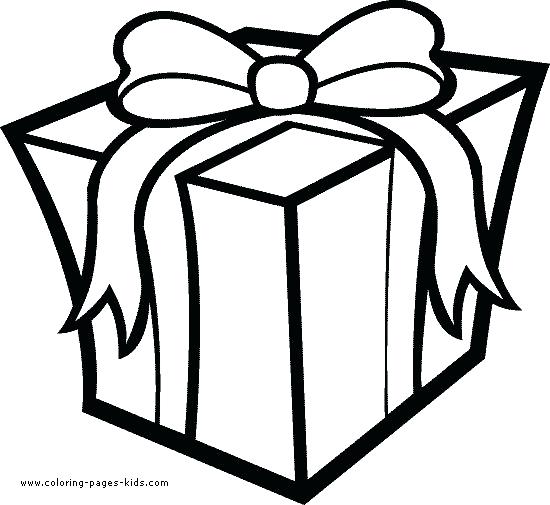 550x505 Coloring Pages Of Presents Slavyanskiy Club