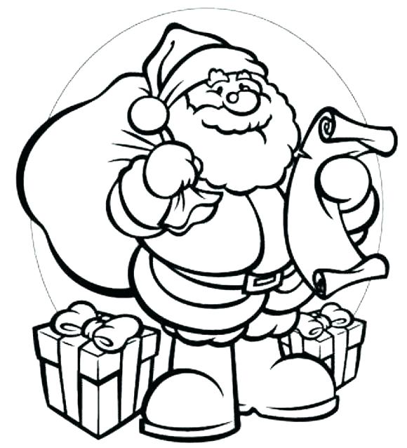 580x638 Christmas Gift Coloring Page Children Opening Gifts Colouring Page