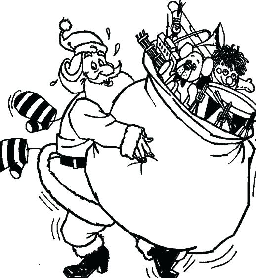 518x562 Christmas Present Coloring Pages Presents Coloring Pages Brings