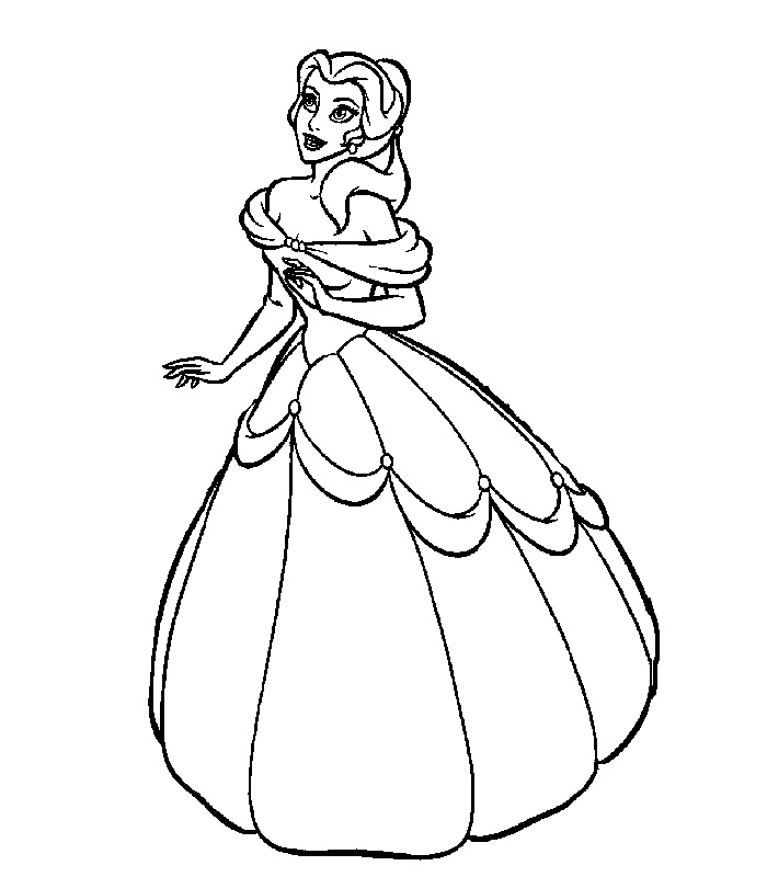 700x800 Printable Princess Coloring Pages For Kids Download Printable