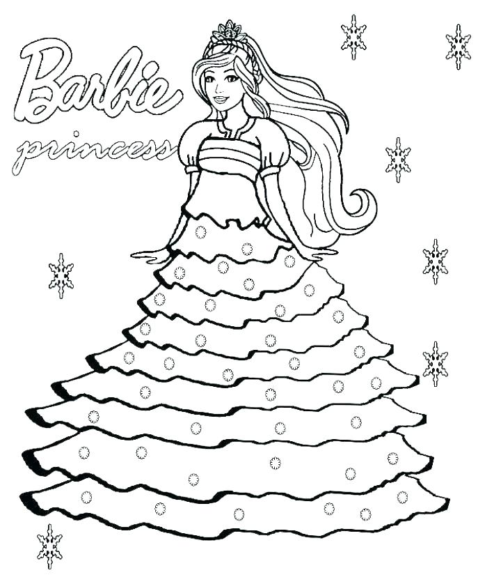 687x825 Printable Princess Coloring Pages