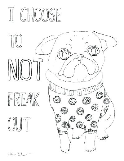400x518 Pug Colouring Pages Printable Printable Coloring Pug Coloring