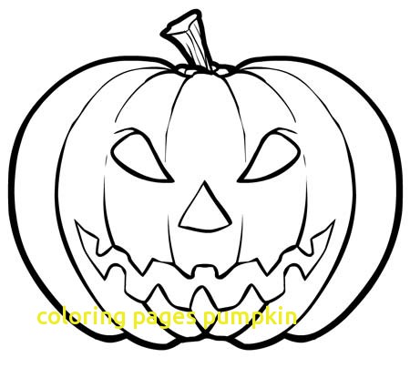 450x404 Coloring Pages Pumpkin With Coloring Pages A Pumpkin Free