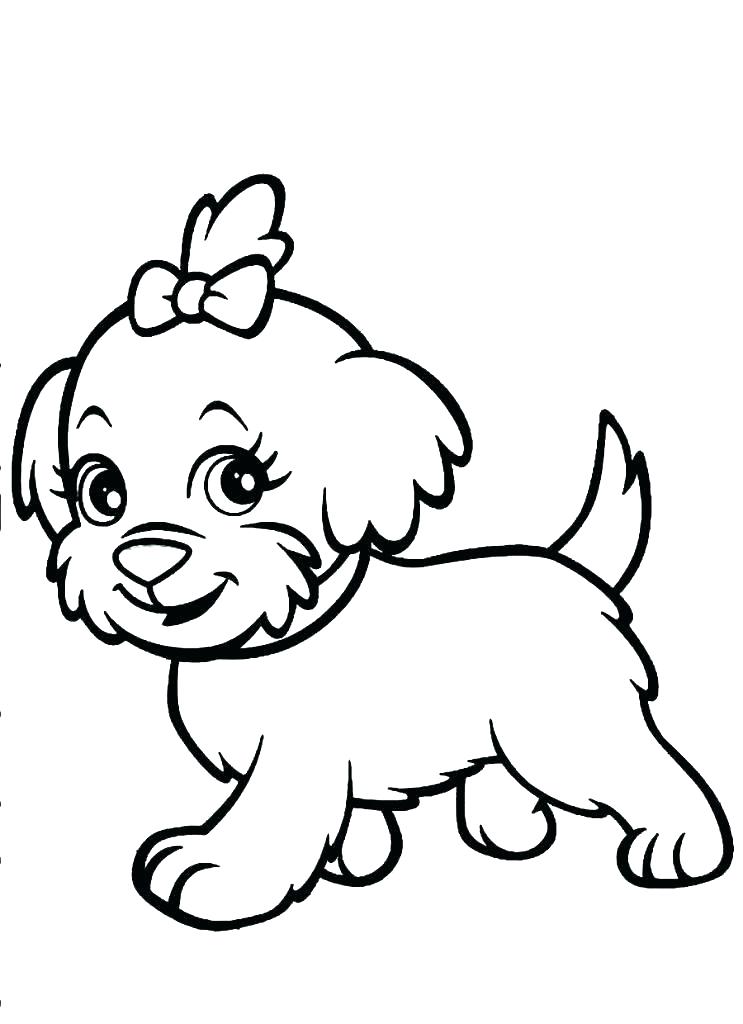 743x1024 Puppy Coloring Pages To Print Puppies Coloring Pages Baby Puppies