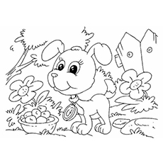 230x230 Top Free Printable Puppy Coloring Pages Online