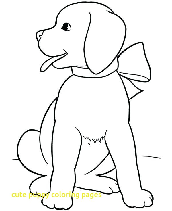 600x734 Coloring Pages Free Printable Puppy Coloring Pages