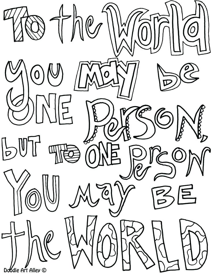 736x951 Coloring Pages For Adults Quotes