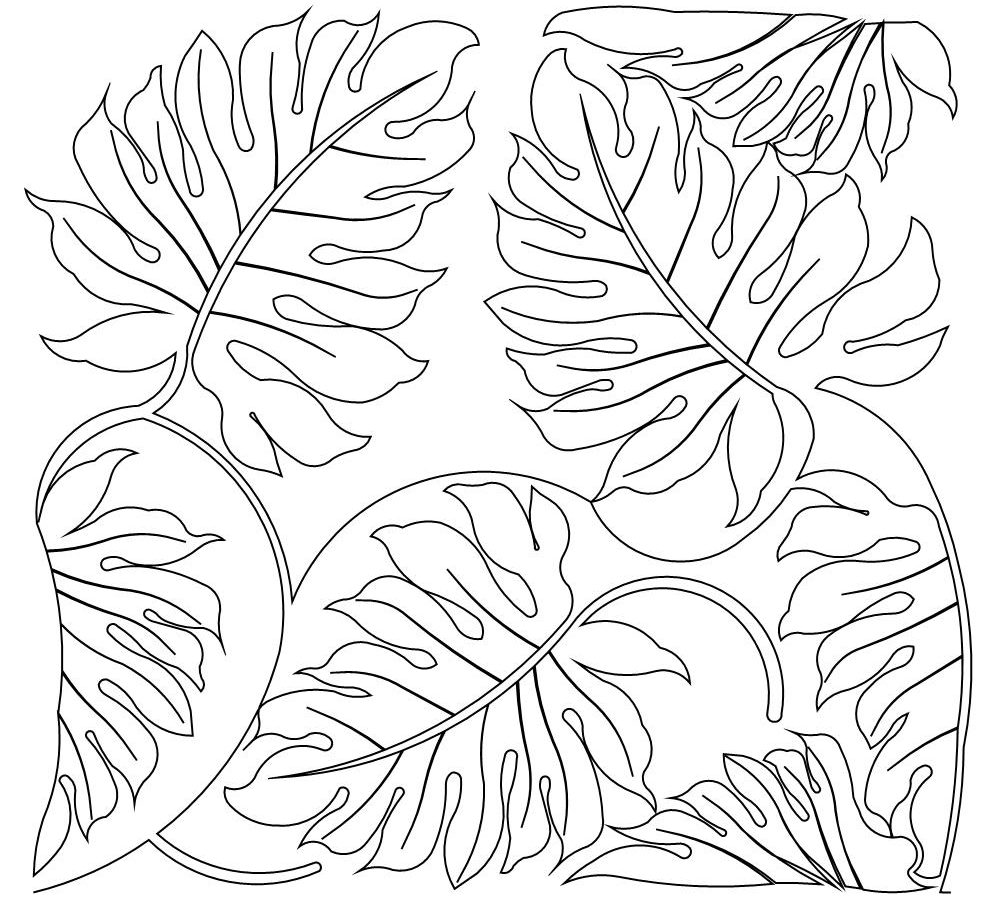 1000x900 Rainforest Plants And Flowers Coloring Pages Print Free Printable