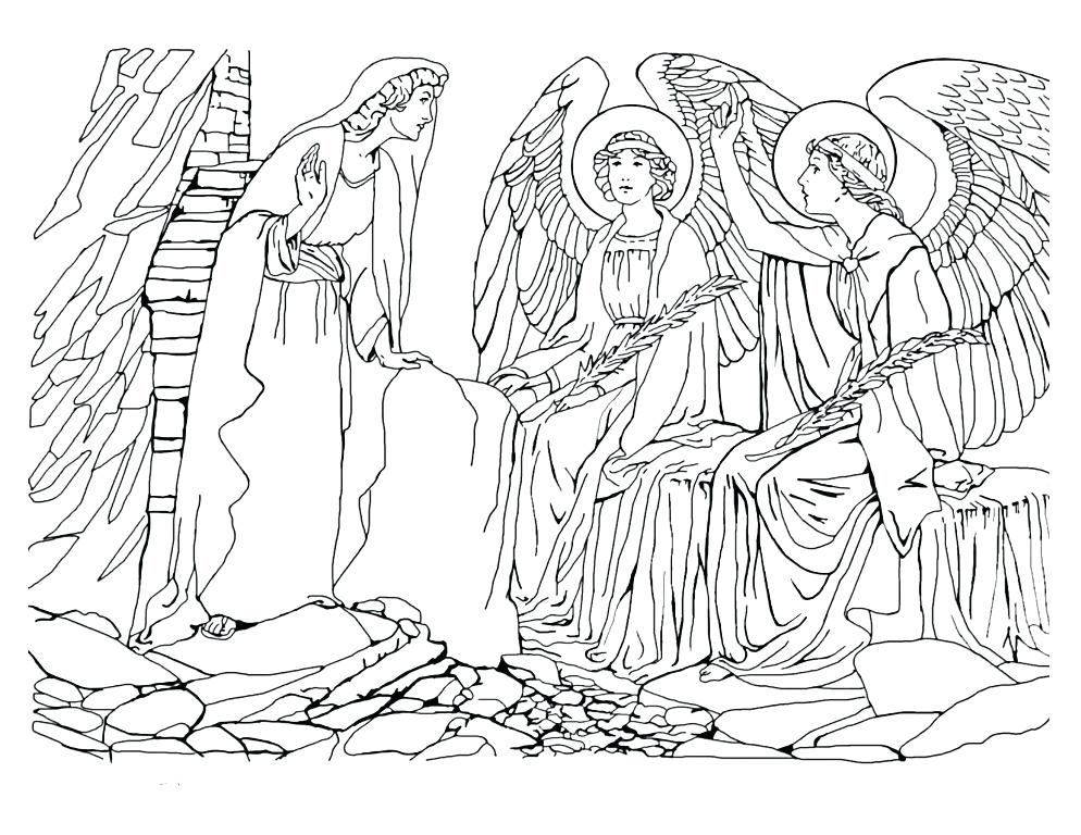 994x768 Free Religious Christmas Coloring Pages