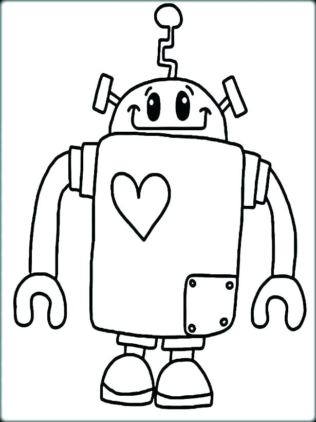 615x820 Pics Of Coloring Pages Robot Coloring Page Printable Robot