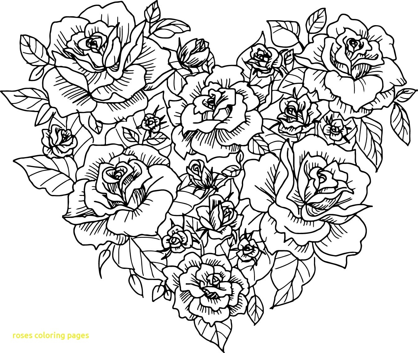 1346x1137 Rose Coloring Pages Free Coloring Sheets