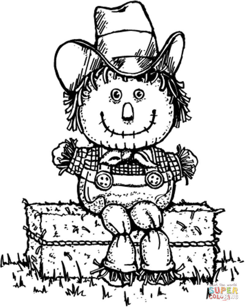 800x1001 Scarecrow Coloring Pages With Wallpaper Images Mayapurjacouture