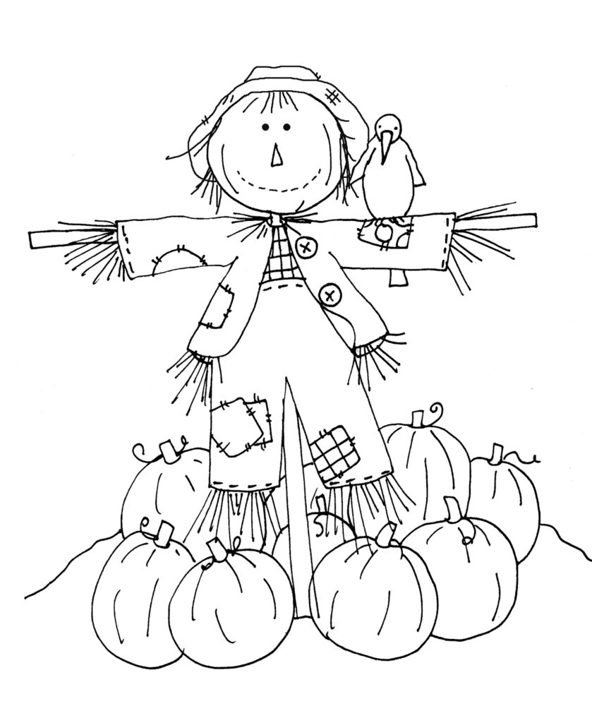 839x1024 Coloring Pages Scarecrow Coloring Pages Scarecrow Coloring Page