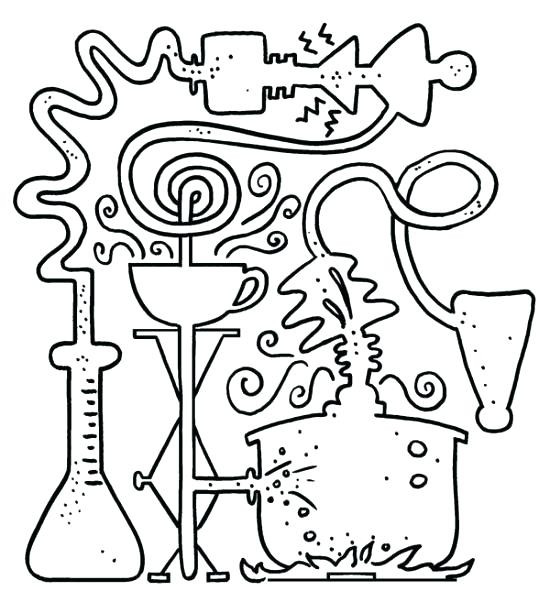 550x602 Free Printable Science Coloring Pages For Colouring