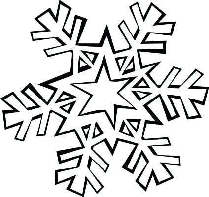 424x400 Snowflake Snowflake Coloring Pages Free Printable Of Pictures