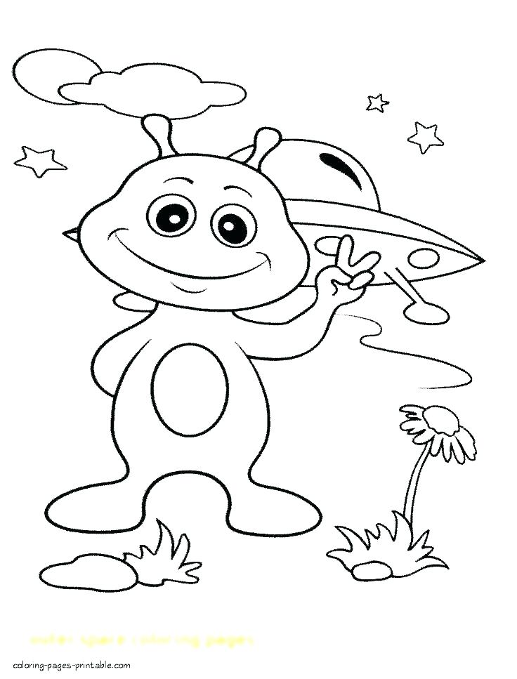 736x967 Outer Space Coloring Pages