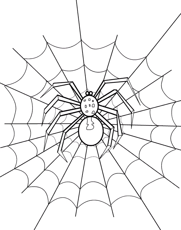 612x777 Spider Coloring Page Awesome Free Printable Spider Coloring Pages