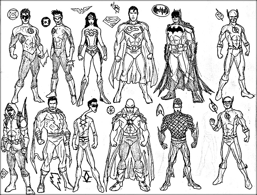 900x682 Top Superheroes Coloring Pages For Boys All Superheroes