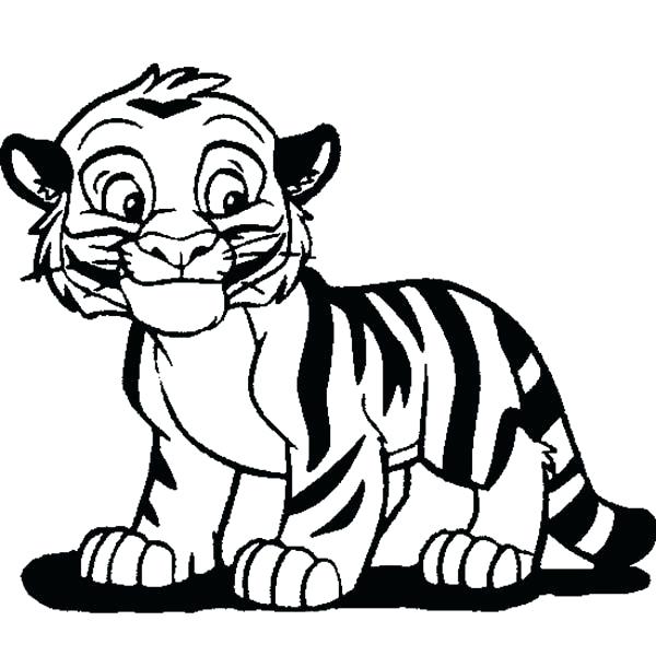600x600 Tiger Pictures To Print And Tiger Coloring Page Free Online