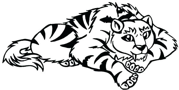 600x302 Tigers Coloring Pages Tigers Coloring Pages Tiger Coloring Pages