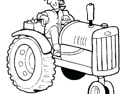 440x330 Tractor Color Pages Printable Coloring Pages Of Tractor John Deere