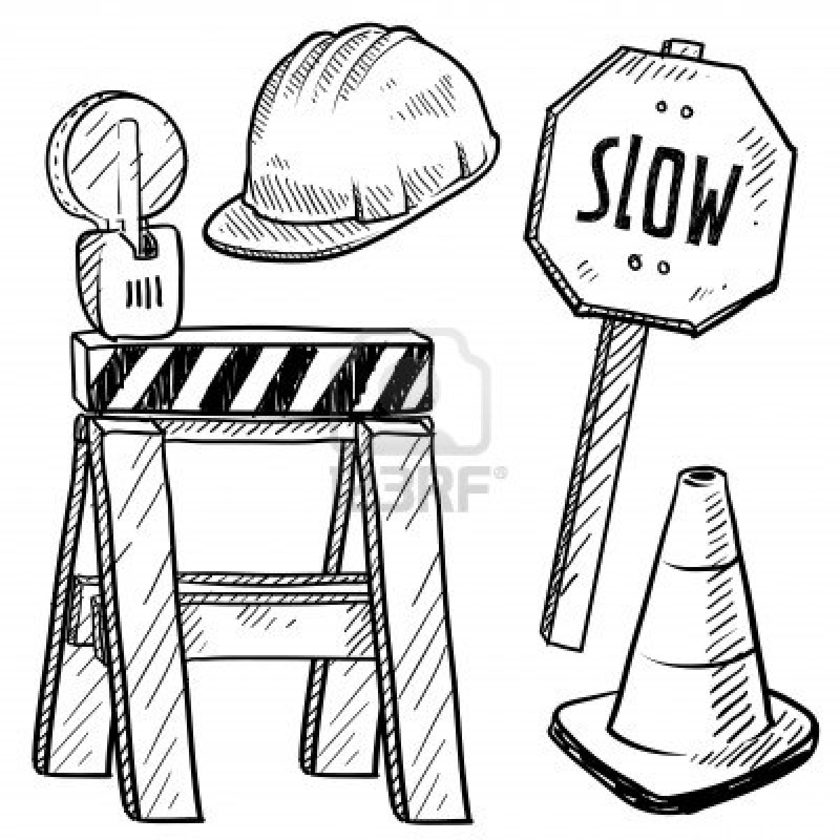1200x1200 It S Here Traffic Sign Coloring Pages Awesome Signs Design