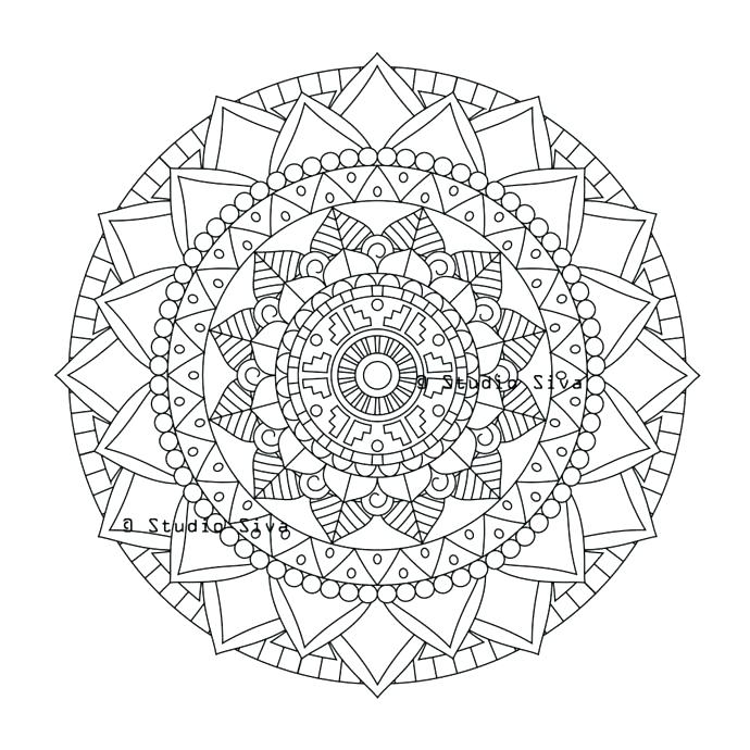 690x690 Mandala Coloring Pages Pdf Coloring Tics Coloring Mandalas