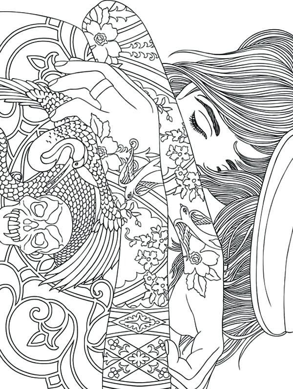 600x797 Free Printable Trippy Coloring Pages Printable Coloring Pages