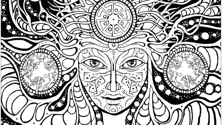 728x409 Coloring Pages Trippy Coloring Pages Free Printable A Sun