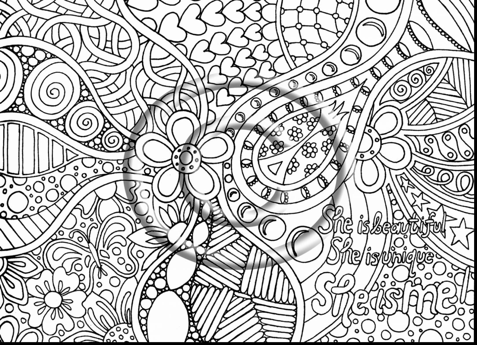 1650x1196 Free Printable Trippy Coloring Pages Page Gallery Of Adult